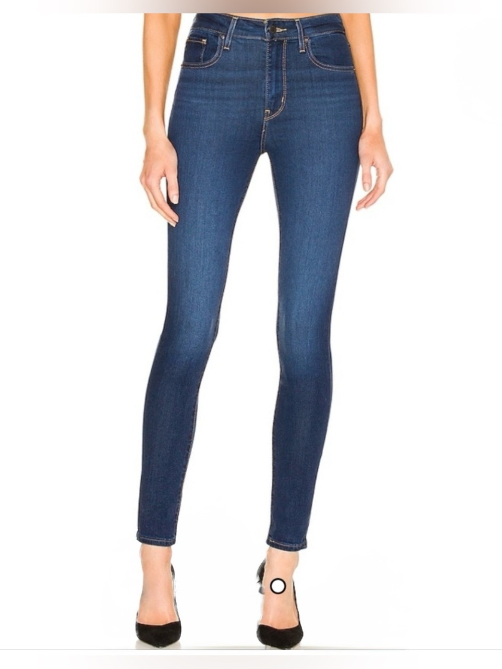 *Levi’s 721 High-Rise Blue Skinny Jeans - Size 27